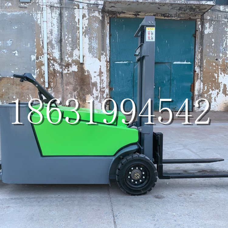 前郭尔罗斯蒙古族自治县小型电动叉车1吨2吨步行站驾式电瓶堆高充电装卸车液压升降车铲车